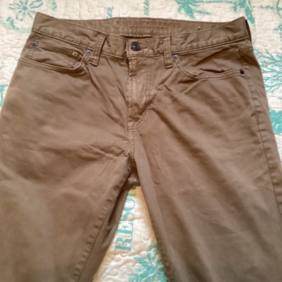 American Eagle outfitter, tan , chinos, 32x32 - Picture 2 of 4